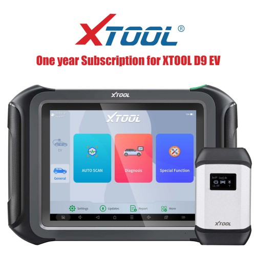 XTOOL D9 EV One Year Update Service(Only Update Subscription)