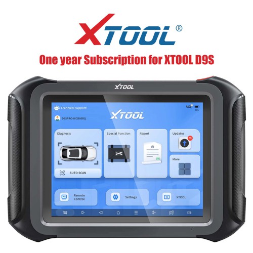 XTOOL D9S One Year Update Service (Only Update Subscription)