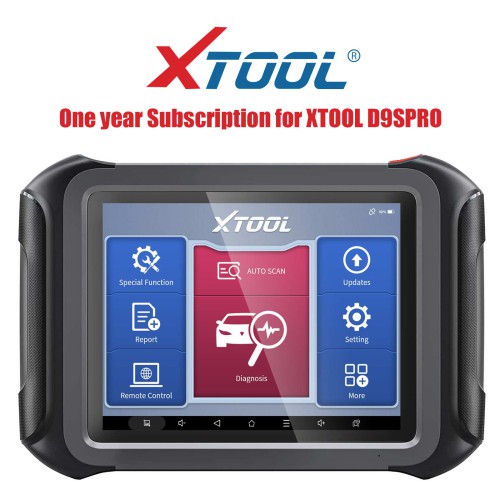 XTOOL D9S Pro One Year Update Service(Only Update Subscription)
