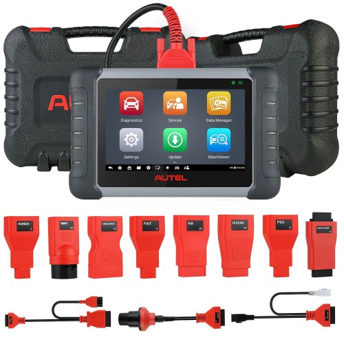2024 Autel MaxiPro MP808S Kit OE All System Bi-Directional Control Diagnostic Scan Tool ECU Coding 30+ Services
