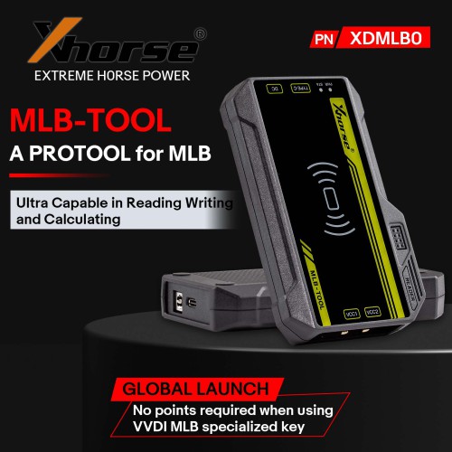 2024 Xhorse MLB Tool for MLB PN XDMLB0 Work with VVDI2 or VVDI Key Tool Plus No Need Remove Chip