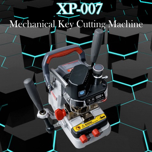 Second Hand XHORSE DOLPHIN XP-007 Manually Key Cutting Machine For Laser, Dimple and Flat Keys