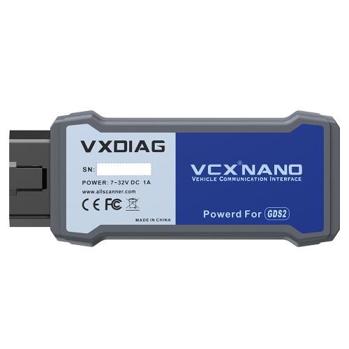 Second Hand VXDIAG VCX NANO for GM/OPEL GDS2 Diagnostic Tool