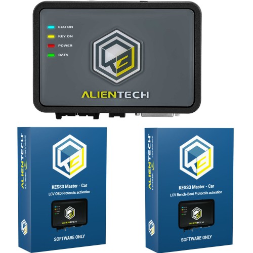 Original ALIENTECH KESS V3 Master and Slave Version ECU and TCU Programming Tool  Plus Car LCV OBD/Bench/Boot Protocols Activation