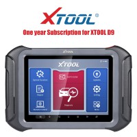 XTOOL D9 One Year Update Service (Only Update Subscription)